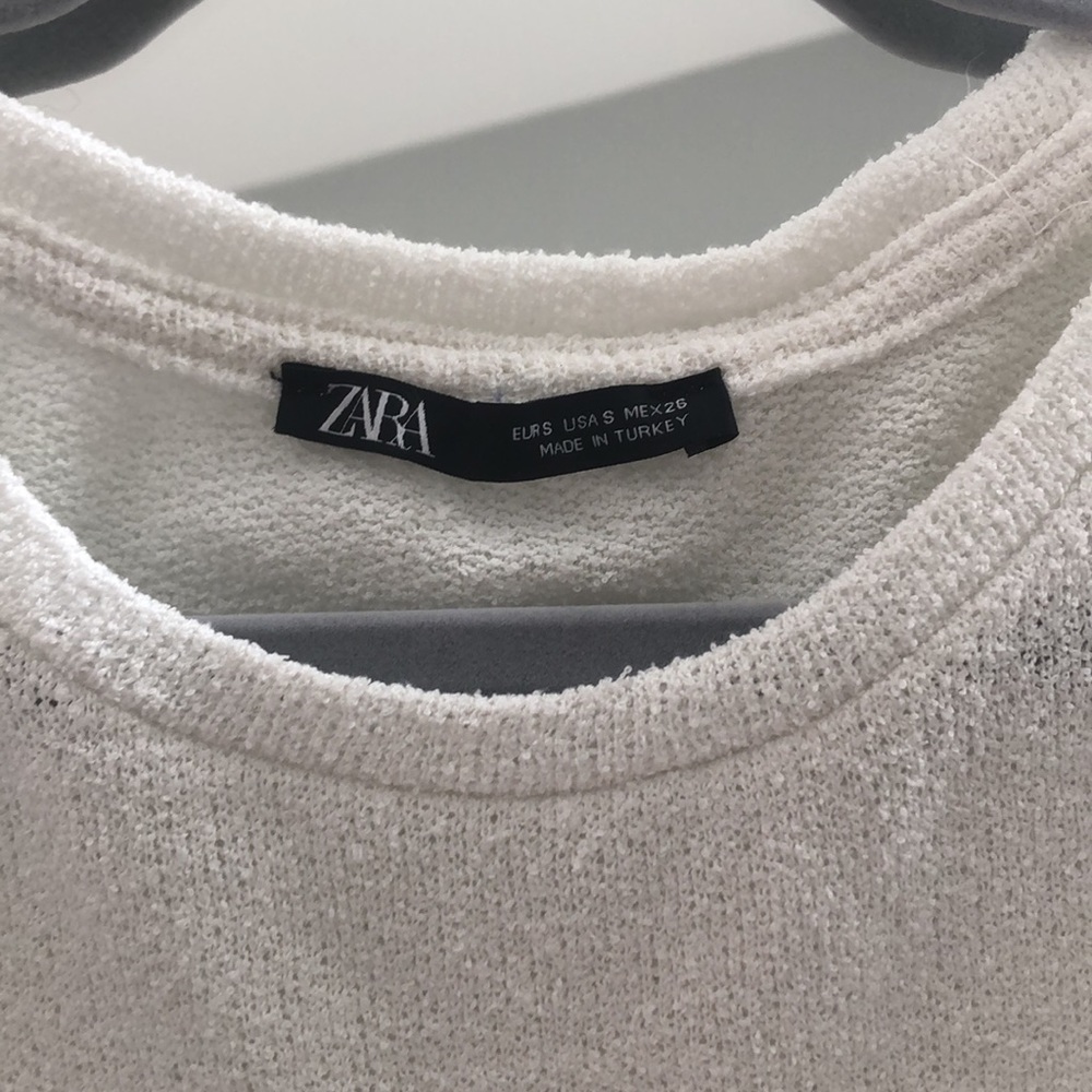 Zara Ruffle Knit Top - Picture 2 of 3